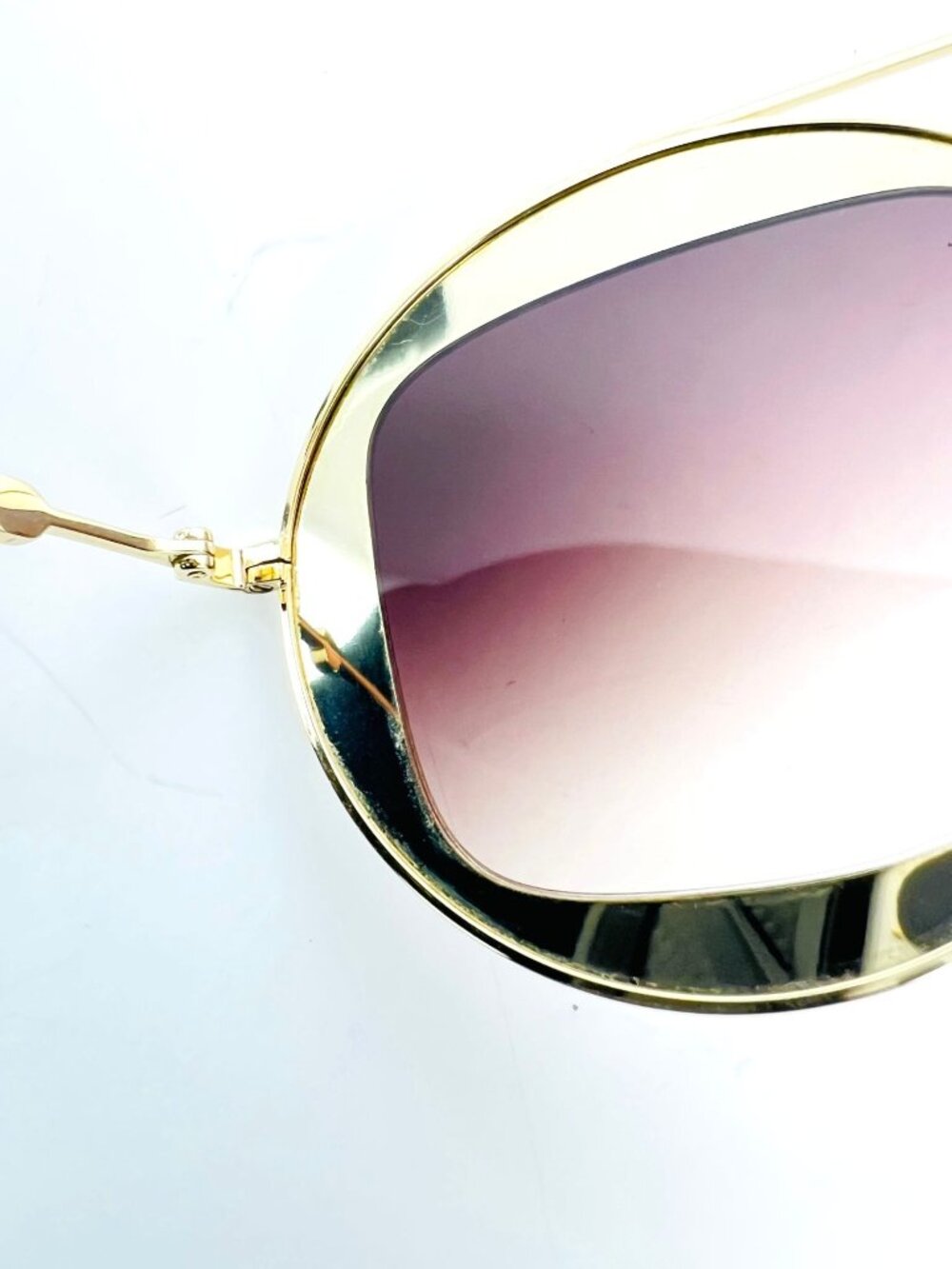 Gucci Round Frame Sylvie Web Sunglasses GG0105S - Picture 11 of 16